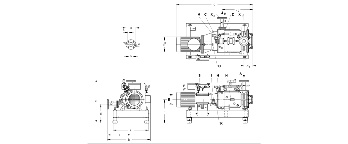 S-VSB 800螺杆真空泵