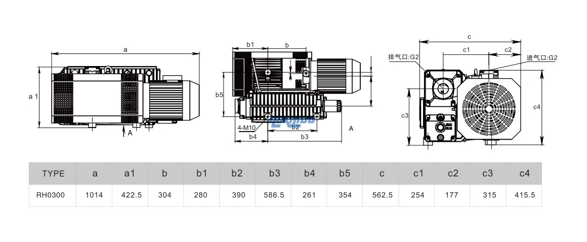 RH0300单级旋片真空泵安装图.jpg